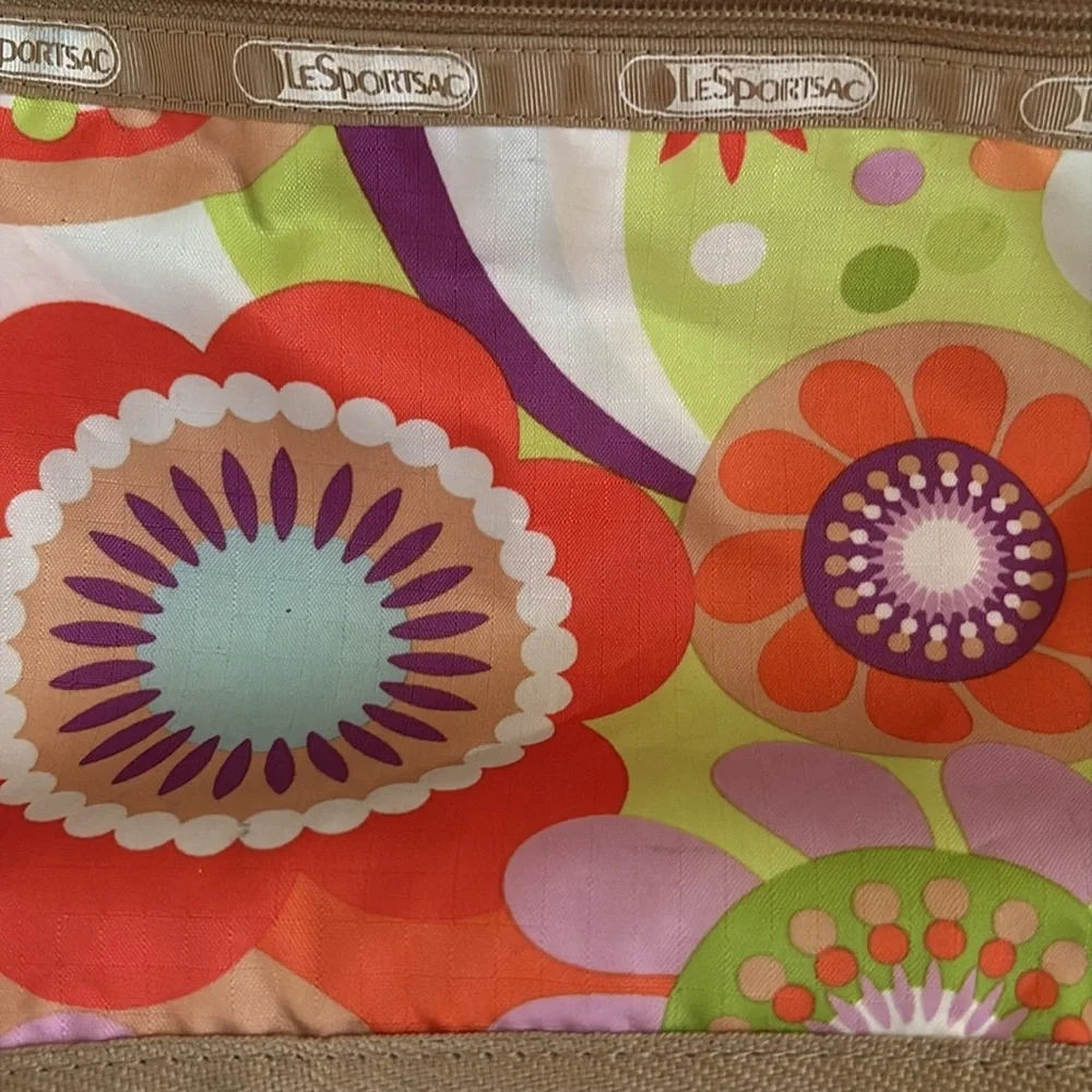 Le Sport Sac Lightweight Floral Nylon Crossbody
